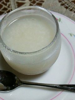 甘酒の寒天☆いちじくジャム入り♪-レシピのメイン写真