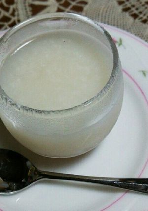 甘酒の寒天☆いちじくジャム入り♪-レシピのメイン写真