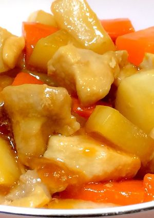 大根×人参×鶏ムネ肉のとろみ煮-レシピのメイン写真