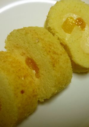 フライパンロールケーキ-レシピのメイン写真