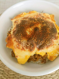 納豆ふわふわオム焼きごはん-レシピのメイン写真
