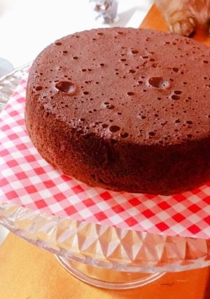 《amway》ココアスポンジケーキ-レシピのメイン写真