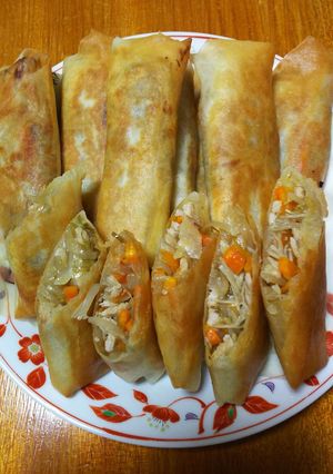 野菜たっぷり春巻き-レシピのメイン写真