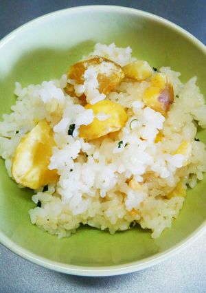 栗ご飯　簡単混ぜるだけ-レシピのメイン写真