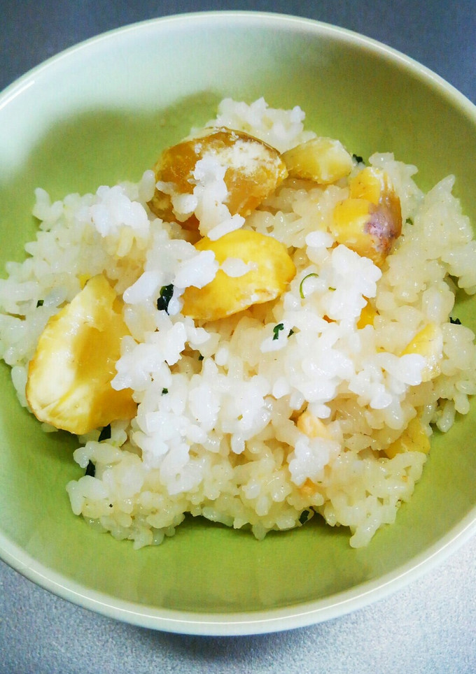 栗ご飯　簡単混ぜるだけ-レシピのメイン写真