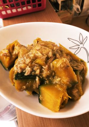 かぼちゃとツナの中華風あんかけ-レシピのメイン写真