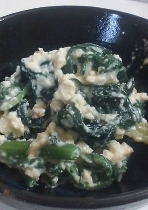 ピーナツバターが香ばしい白和え-レシピのメイン写真