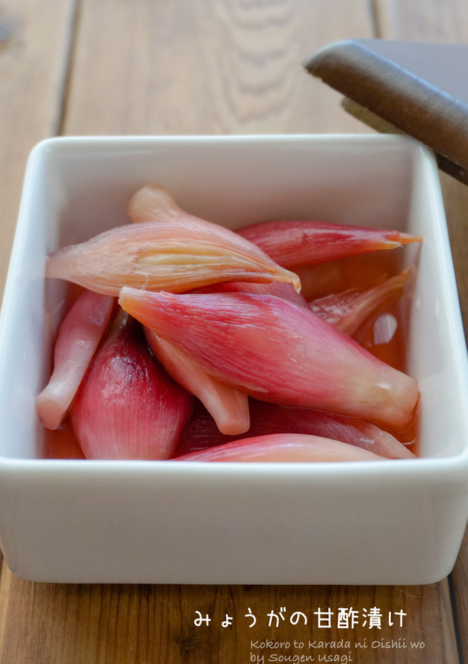 和味☆みょうがの甘酢漬け-レシピのメイン写真