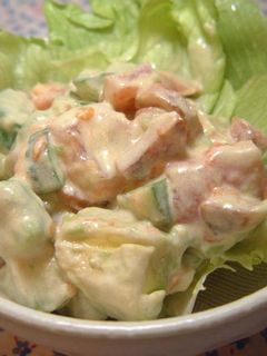 食べやすい★簡単サッパリ★アボカドサラダ-レシピのメイン写真