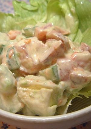 食べやすい★簡単サッパリ★アボカドサラダ-レシピのメイン写真