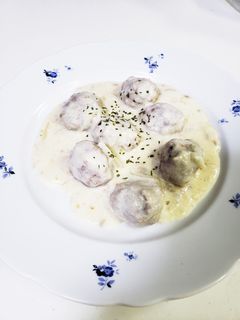 肉団子のクリーム煮-レシピのメイン写真