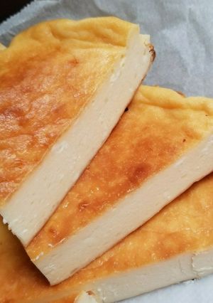とろけるなめらか濃厚ベイクドチーズケーキ-レシピのメイン写真