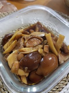 しいたけと生姜の佃煮-レシピのメイン写真