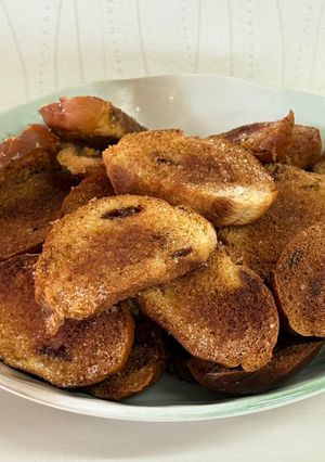 レーズンパンでさくさくラスク⭐︎バターなし-レシピのメイン写真