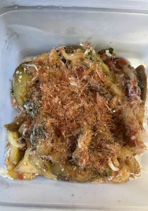 焼き茄子の梅しらす和え-レシピのメイン写真