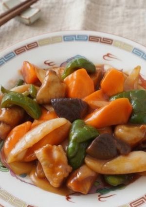ひと手間で美味しい！黒酢入り！家族推し本格酢豚！-レシピのメイン写真