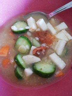 ご飯の冷や汁-レシピのメイン写真