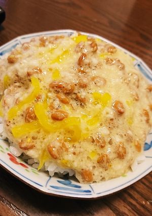 簡単やみつき旨し！とろたく納豆ごはん♡-レシピのメイン写真