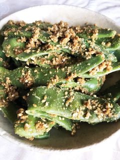 インゲンの胡麻和え-レシピのメイン写真
