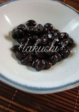 黒豆　甘納豆風-レシピのメイン写真