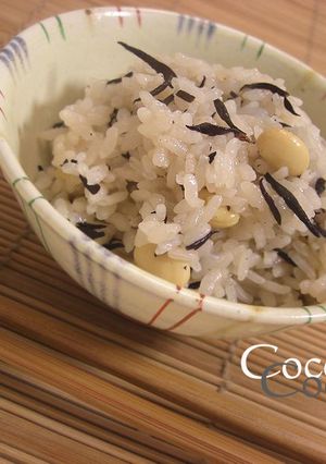 ✿ひじきと大豆の炊き込みご飯✿-レシピのメイン写真