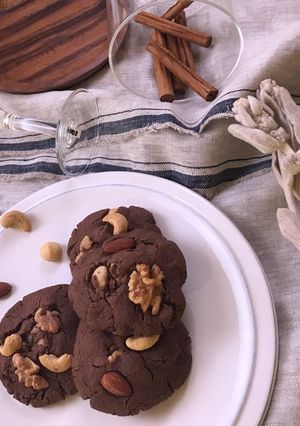 袋で簡単♪スパイスナッツクッキー-レシピのメイン写真
