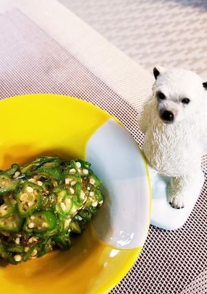 オクラとがごめ昆布の和え物-レシピのメイン写真