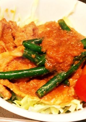 豚ロースの野菜ソース-レシピのメイン写真