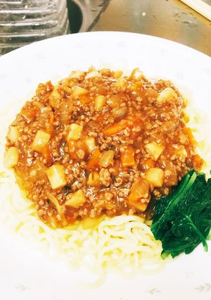 子供と作る！野菜たっぷりジャージャー麺-レシピのメイン写真