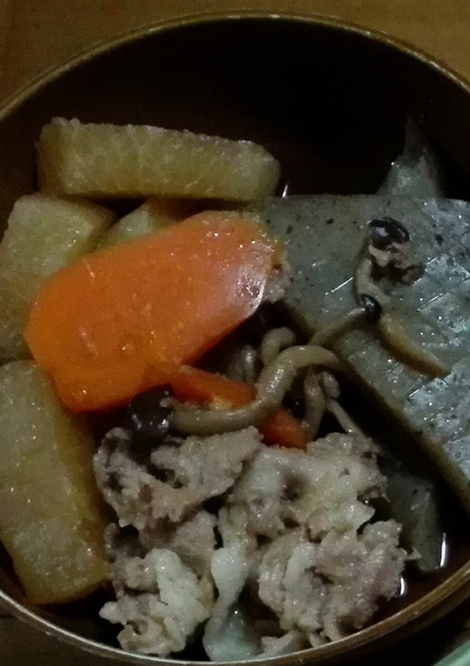 大根とこんにゃくの煮物-レシピのメイン写真