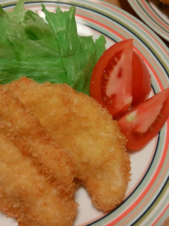 ササミでやわらか♪カレー風味チキンカツ-レシピのメイン写真