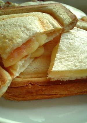 たらこ・チーズのホットサンド-レシピのメイン写真