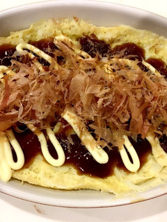 レンジで、ほぼ お好み焼き-レシピのメイン写真
