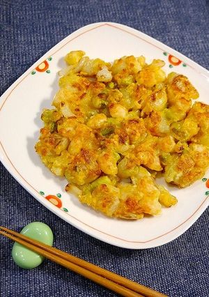 簡単！揚げない☆海老かき揚げ#小麦粉不要-レシピのメイン写真