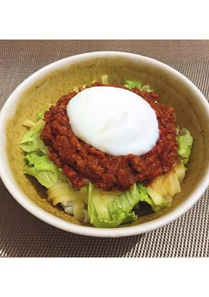ミートソース♡タコライス-レシピのメイン写真