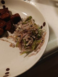もやしとピーマンのゆかりチーズ炒め-レシピのメイン写真