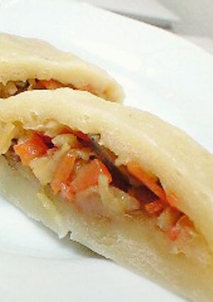 野菜のおやき-レシピのメイン写真