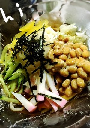 ネバネバそば-レシピのメイン写真