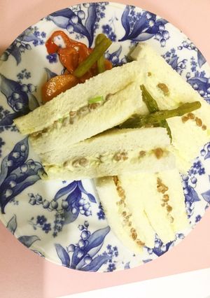 納豆サンド-レシピのメイン写真