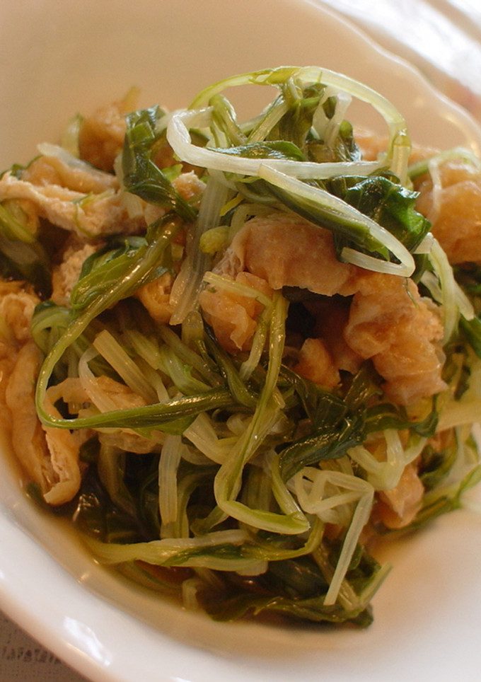 簡単☆水菜の煮びたし-レシピのメイン写真