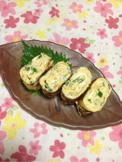 卵焼き~♡葱入りほんのり甘め♡-レシピのメイン写真