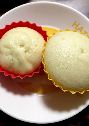離乳食☆シンプルな蒸しパン-レシピのメイン写真