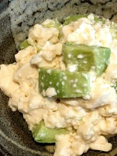 豆腐とアボカドの和え物-レシピのメイン写真