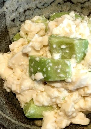 豆腐とアボカドの和え物-レシピのメイン写真