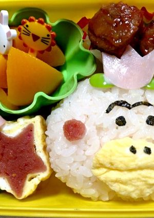花ガッパお弁当-レシピのメイン写真