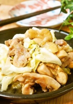 量増しで満腹満足♪鶏とキャベツの生姜焼き-レシピのメイン写真
