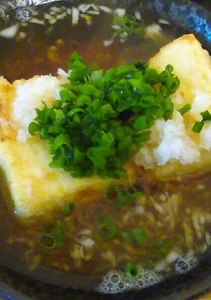 揚げ出し豆腐の出汁はり-レシピのメイン写真