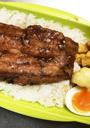 旦那弁当176♥サンマの蒲焼き弁当!-レシピのメイン写真