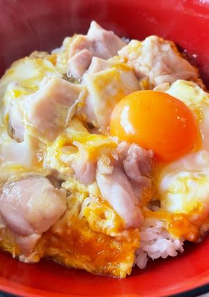 再現！003：玉ひで風トロトロ極上親子丼-レシピのメイン写真