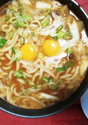 名古屋の味！？どて煮込みうどん-レシピのメイン写真